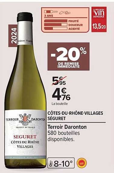 CÔTES-DU-RHÔNE-VILLAGES SÉGURET