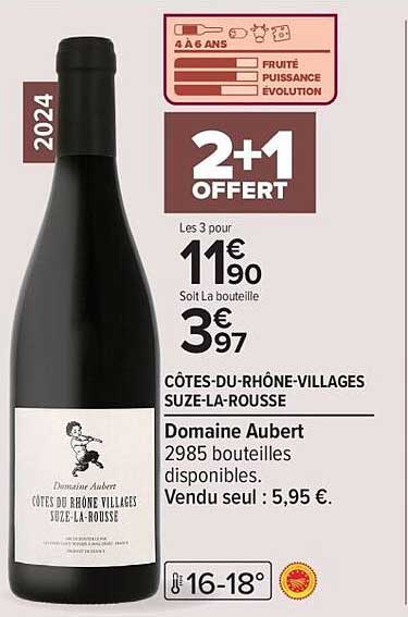 CÔTES-DU-RHÔNE-VILLAGES SUZE-LA-ROUSSE