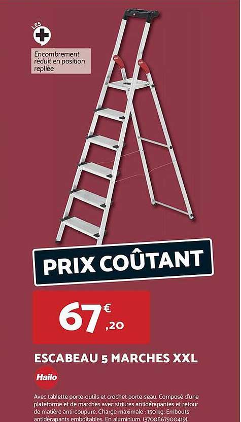 ESCABEau 5 MARCHES XXL