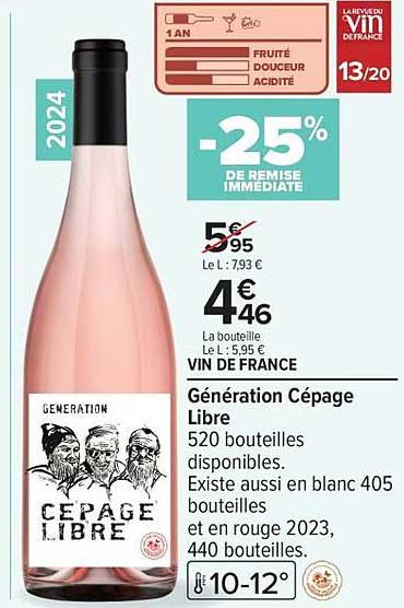 Génération Cépage Libre