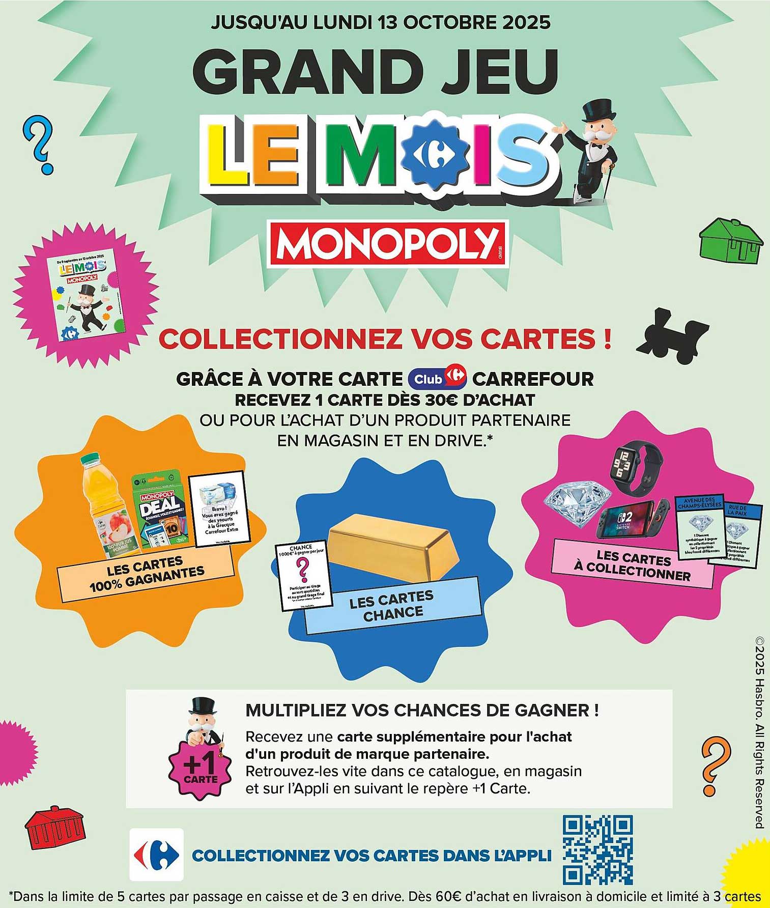 GRAND JEU LE MOIS MONOPOLY