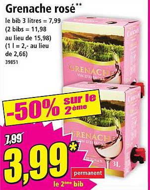 Grenache rosé