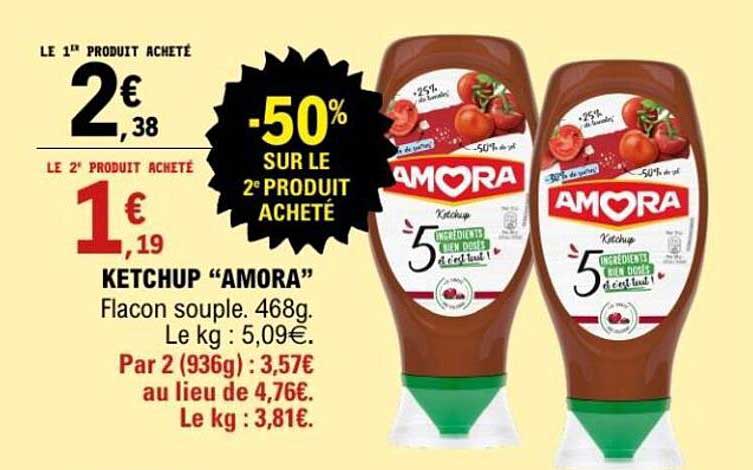 KETCHUP “AMORA”