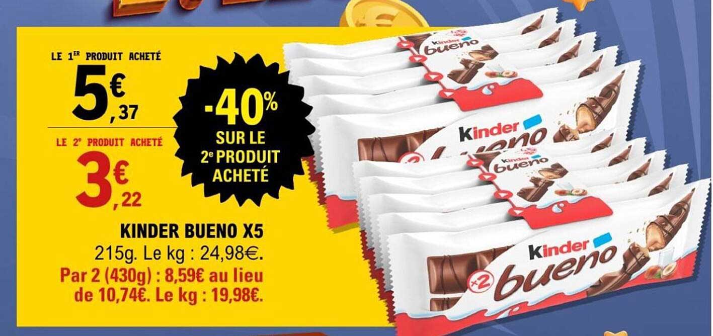 KINDER BUENO X5