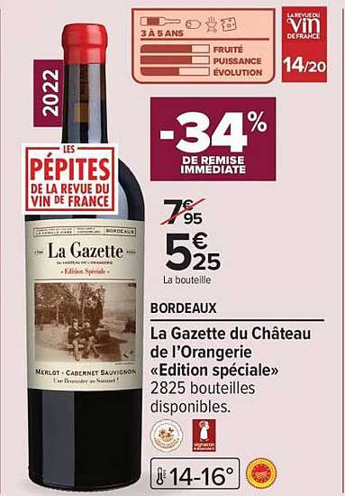La Gazette du Château de l’Orangerie « Edition spéciale »