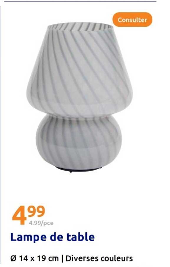 Lampe de table