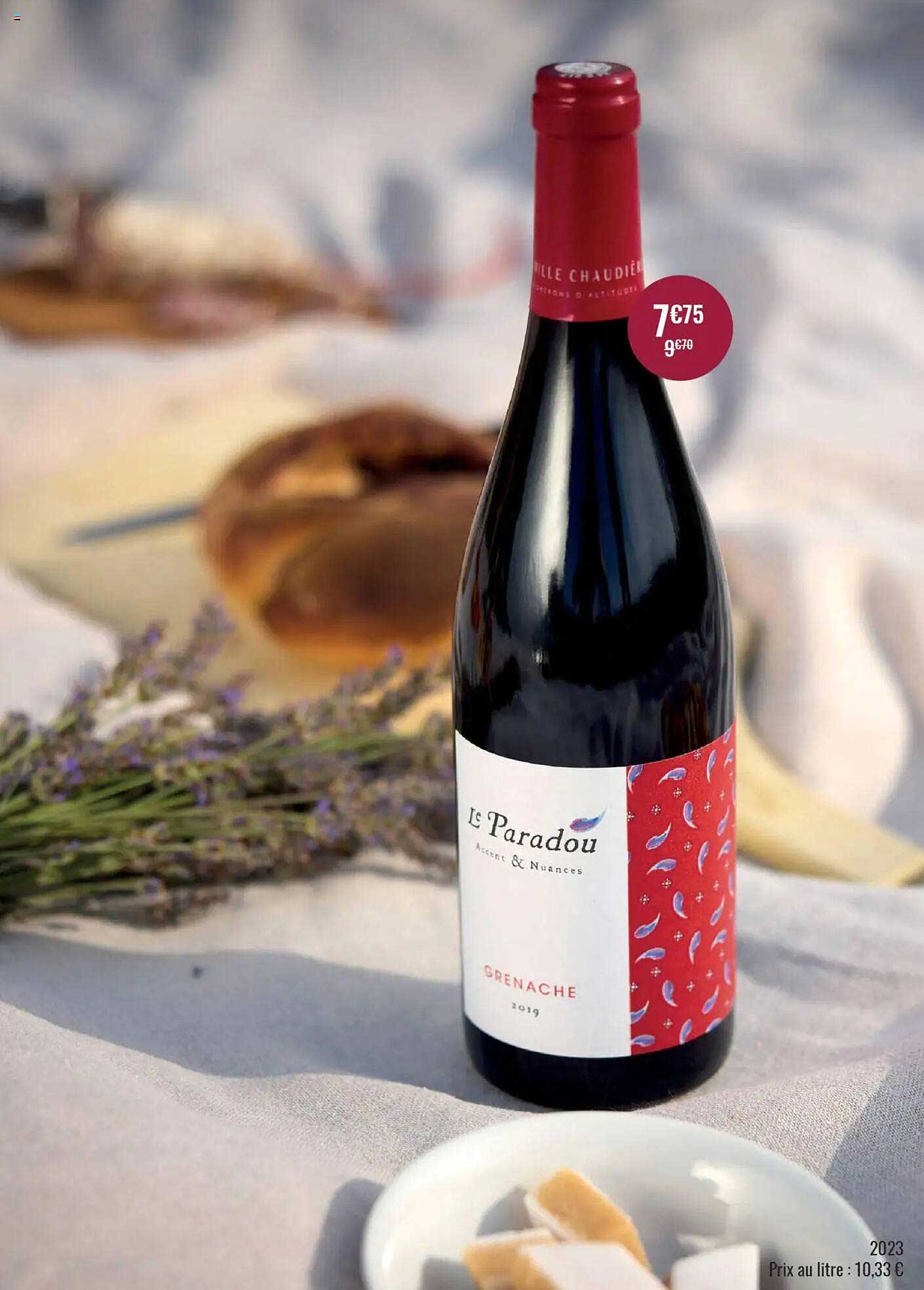 Le Paradou Grenache 2019
