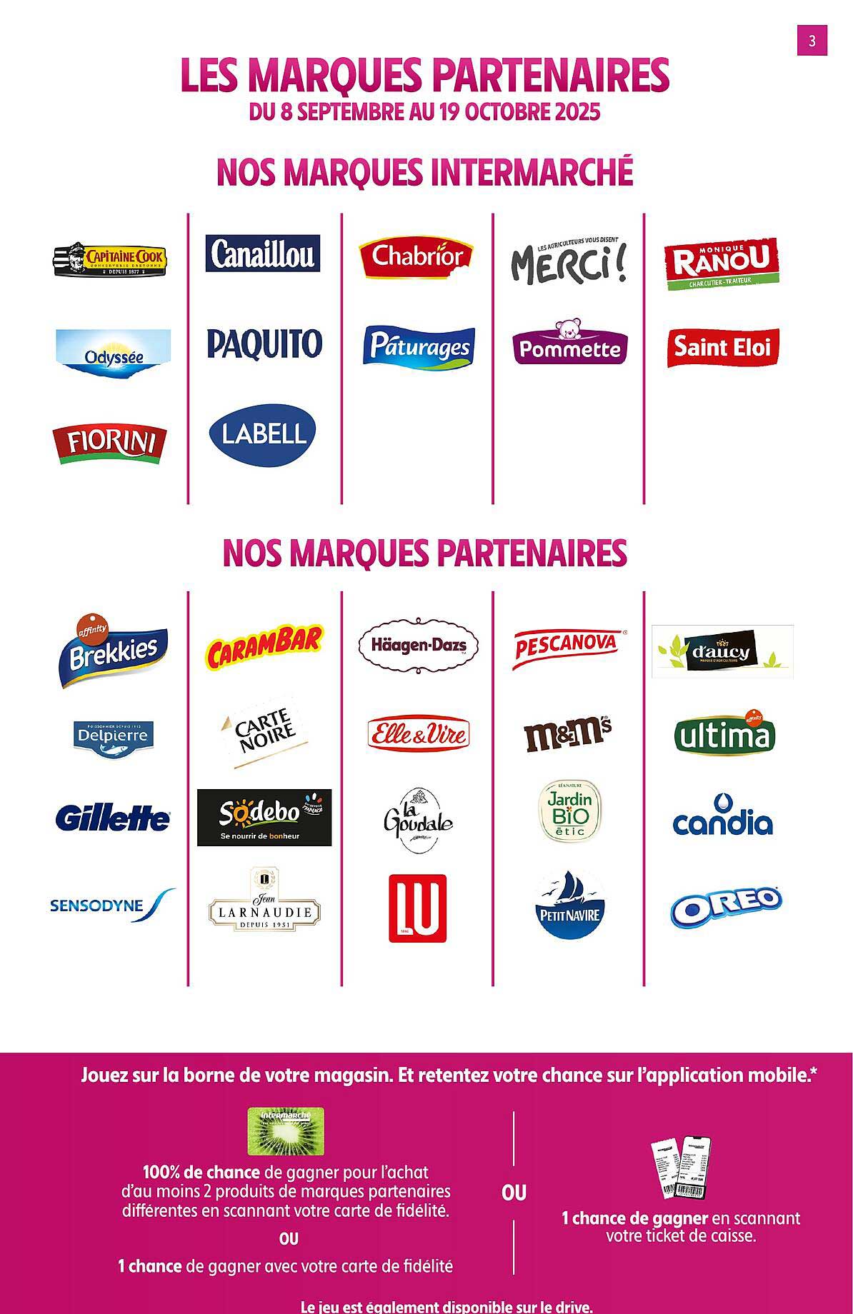 Les Marques Partenaires