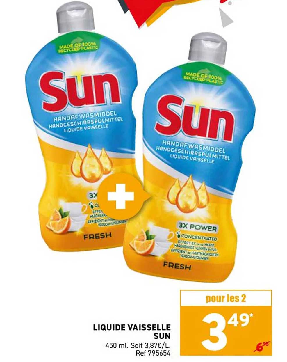 LIQUIDE VAISSELLE SUN