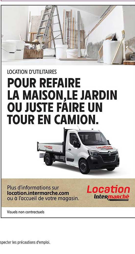 LOCATION D'UTILITAIRES