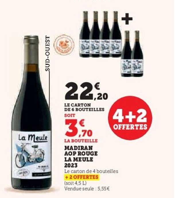 MADIRAN AOP ROUGE LA MEULE 2023