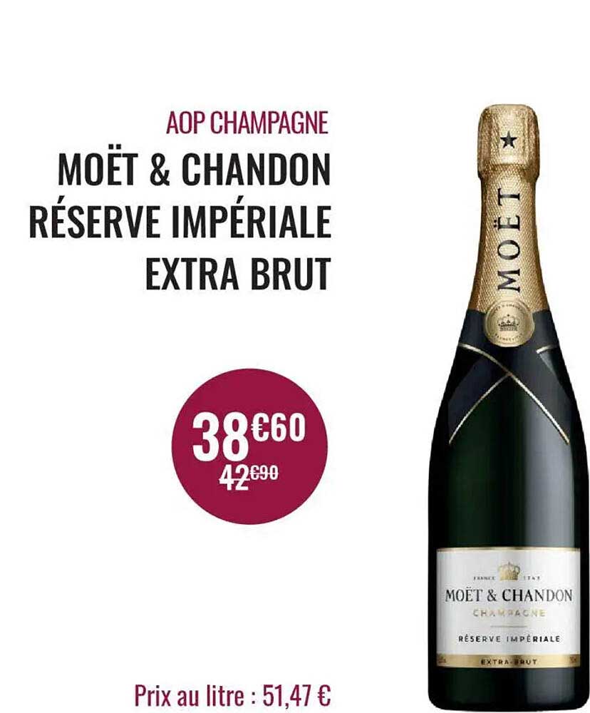MOËT & CHANDON RÉSERVE IMPÉRIALE EXTRA BRUT