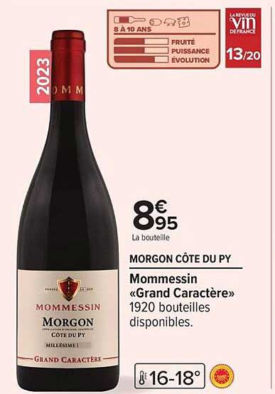 MORGON CÔTE DU PY Mommessin «Grand Caractère»