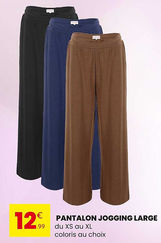 PANTALON JOGGING LARGE