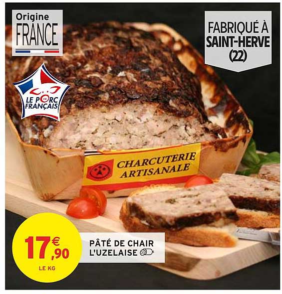 PÂTÉ DE CHAIR L'UZELAISE