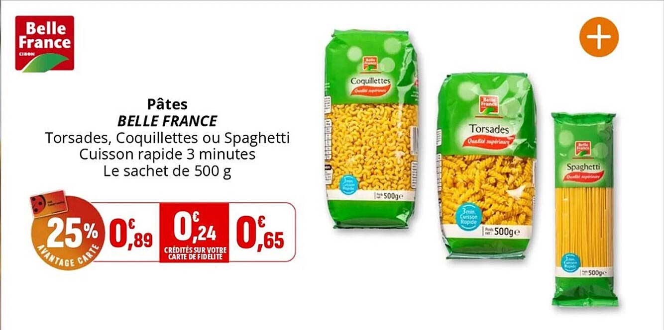 Pâtes BELLE FRANCE