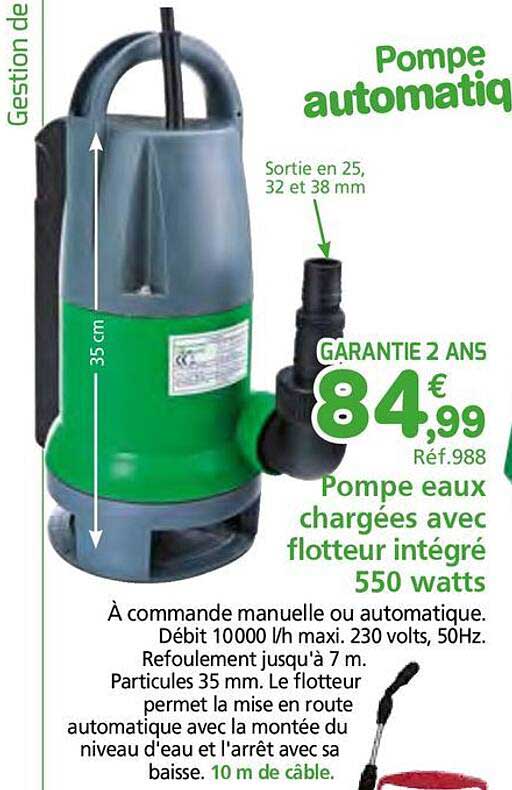 Pompe automatique