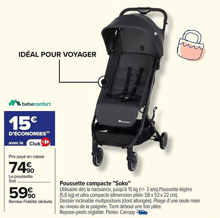 Poussette compacte "Soko"