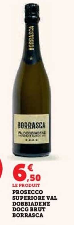 PROSECCO SUPERIORE VALDOBBIADENE DOCG BRUT BORRASCA