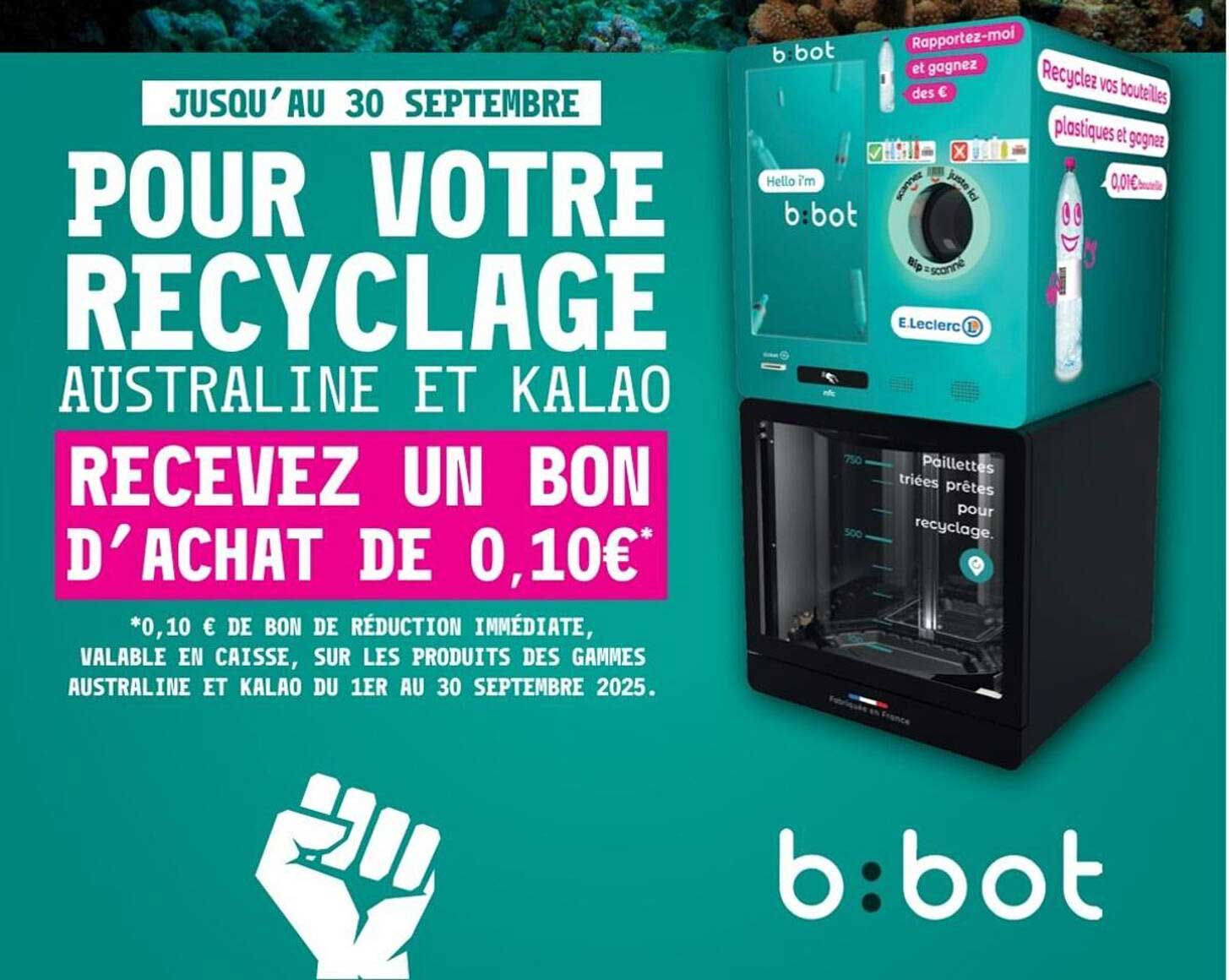 RECEVEZ UN BON D’ACHAT DE 0,10€