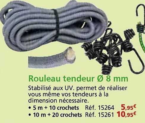 Rouleau tendeur Ø 8 mm