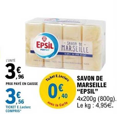 SAVON DE MARSEILLE “EPSIL”