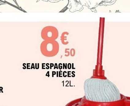 SEAU ESPAGNOL 4 PIÈCES