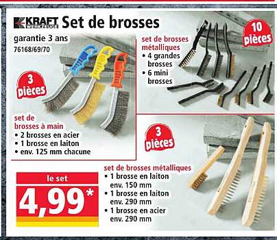 Set de brosses