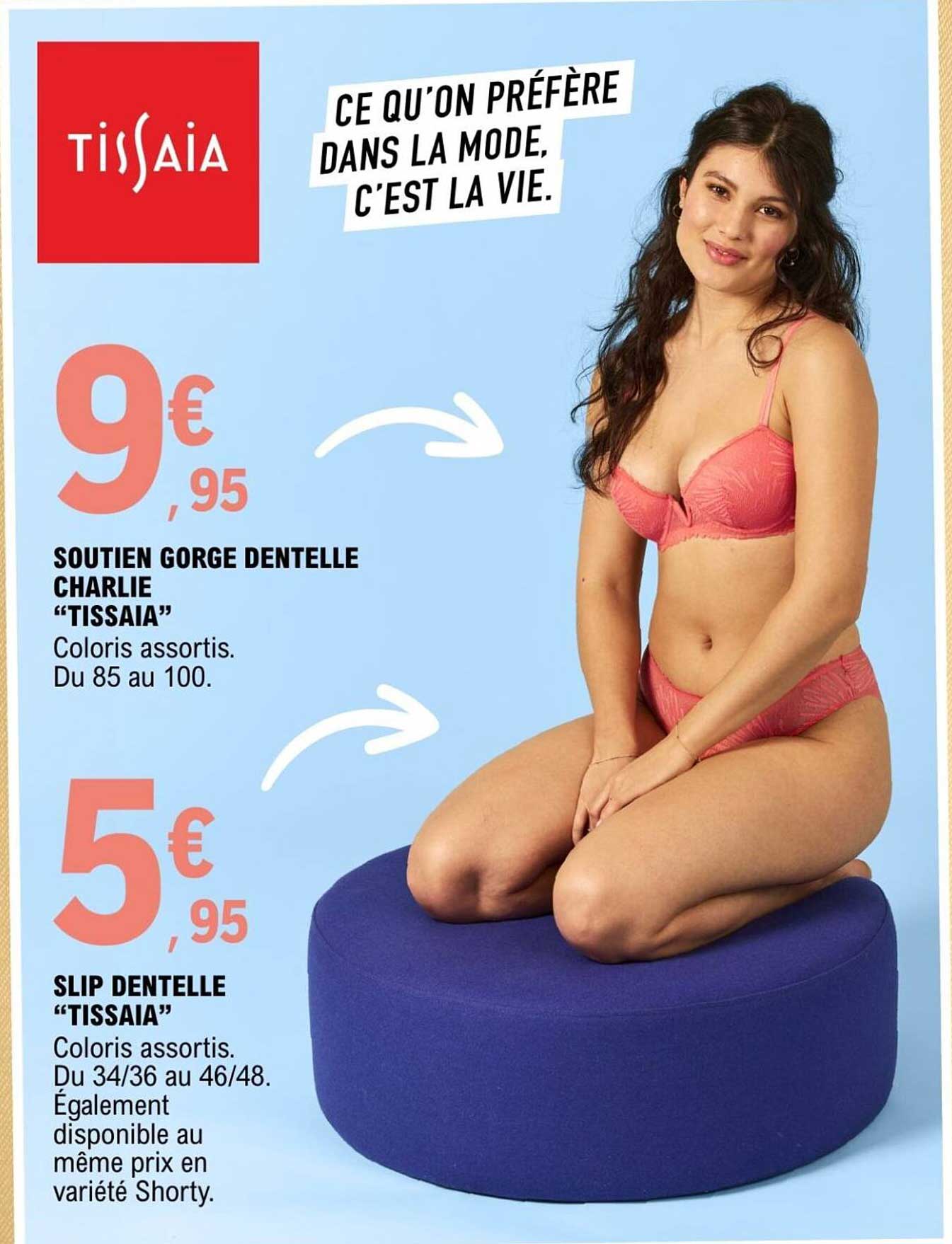 SOUTIEN GORGE DENTELLE CHARLIE "TISSAIA"
