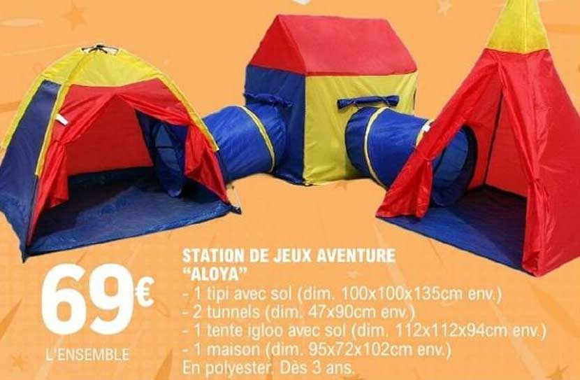 STATION DE JEUX AVENTURE "ALOYA"