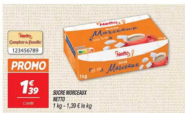 SUCRE MORCEAUX