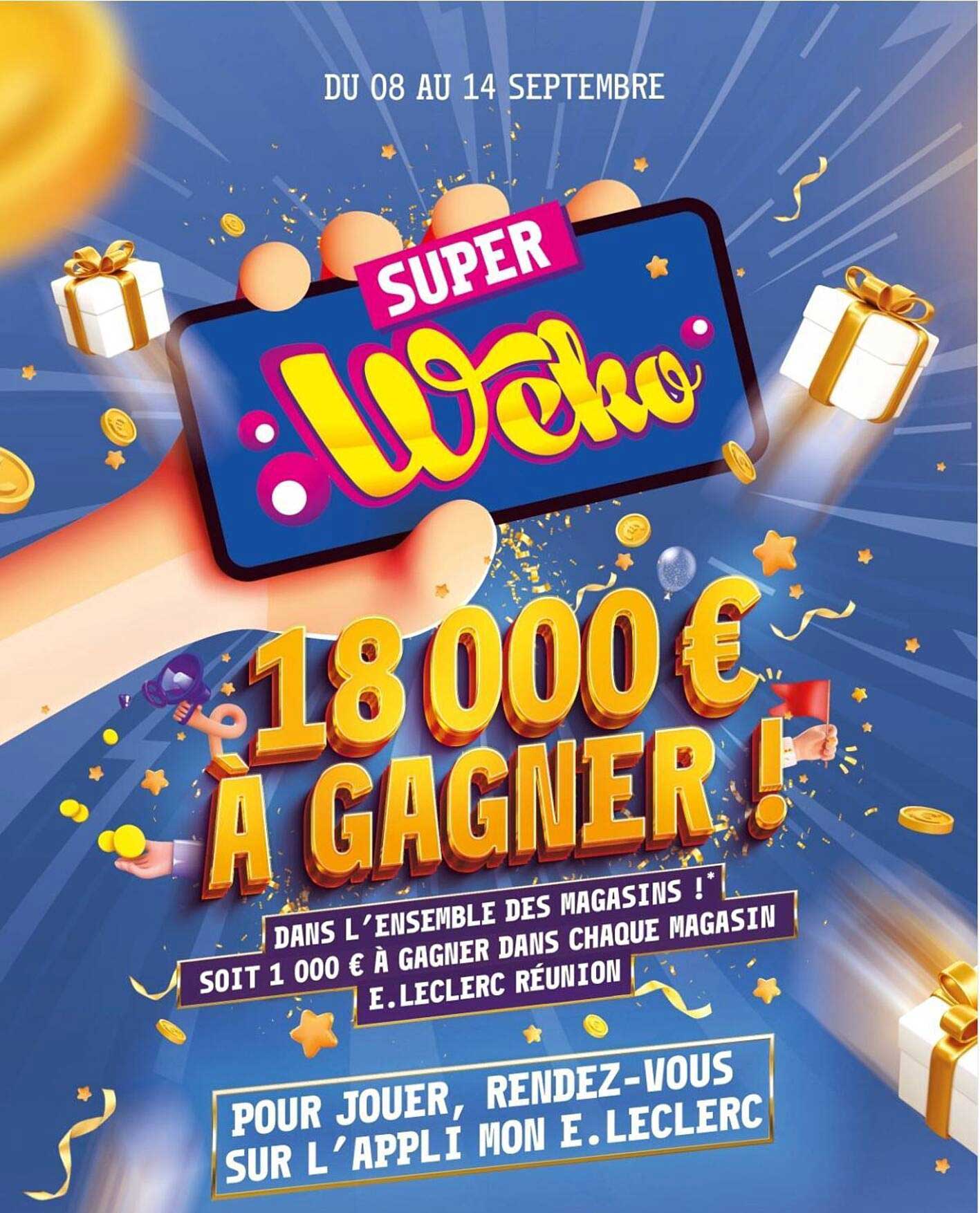 SUPER Weko - 18 000 € à gagner !