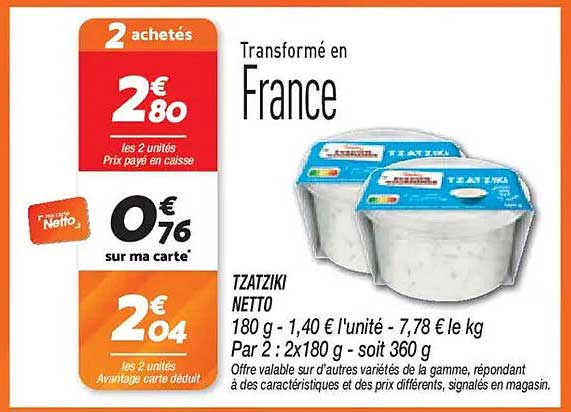 TZATZIKI NETTO