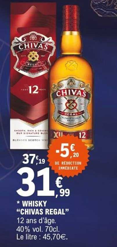 * Whisky "Chivas Regal"