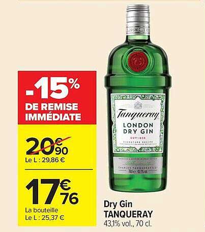 -15% DE REMISE IMMÉDIATE