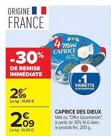 -30% DE REMISE IMMÉDIATE