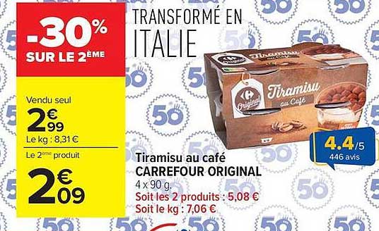 -30% SUR LE 2ÈME
