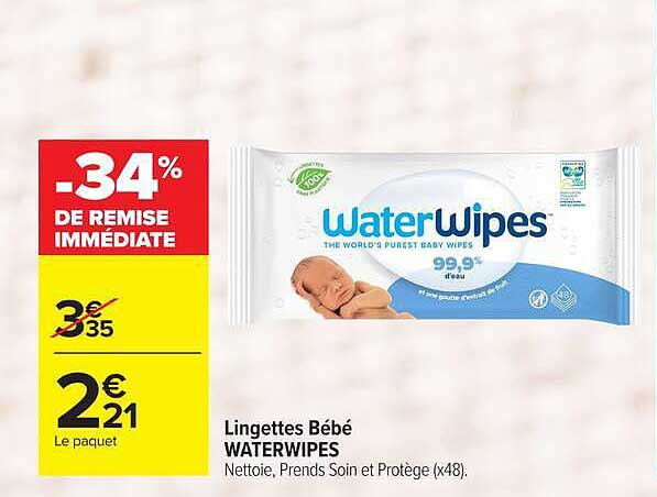 -34% DE REMISE IMMÉDIATE