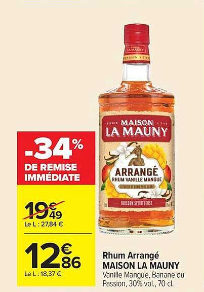 -34% DE REMISE IMMÉDIATE