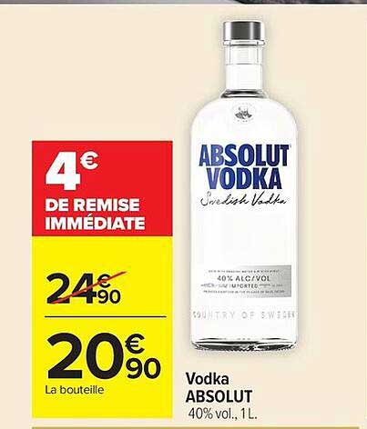 4€ DE REMISE IMMÉDIATE