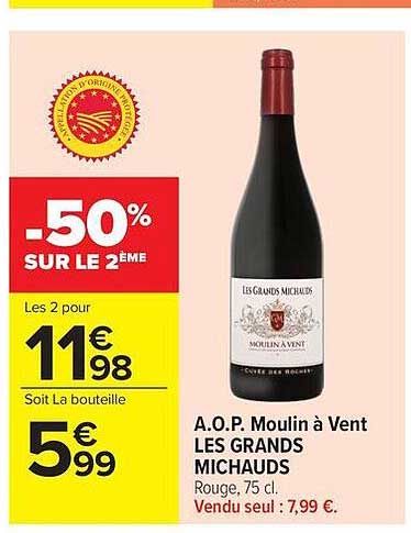 -50% SUR LE 2ÈME