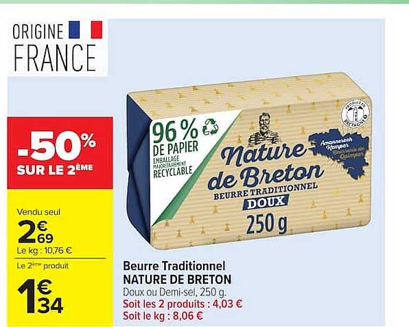 -50% SUR LE 2ème