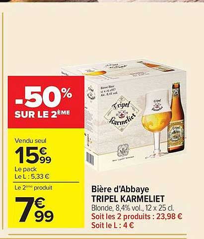 -50% SUR LE 2ÈME
