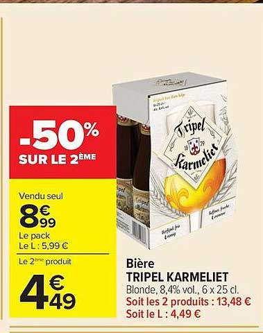 -50% SUR LE 2ÈME