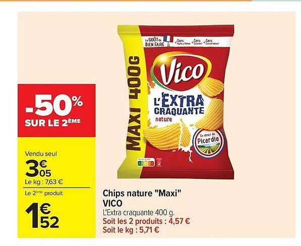 -50% SUR LE 2ÈME