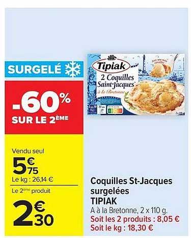 -60% SUR LE 2ÈME