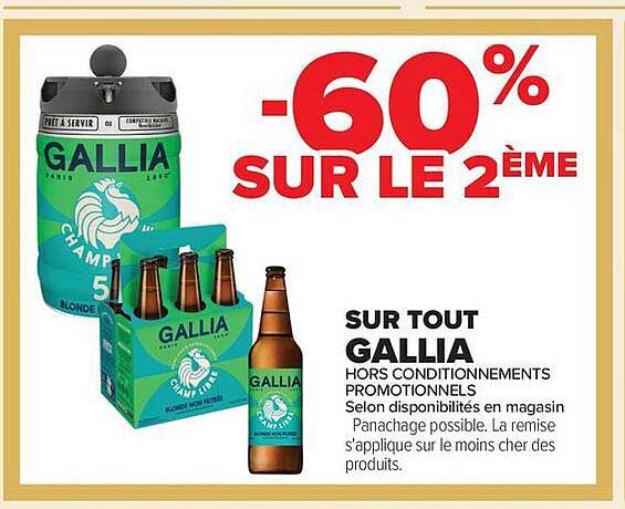 -60% SUR LE 2ÈME