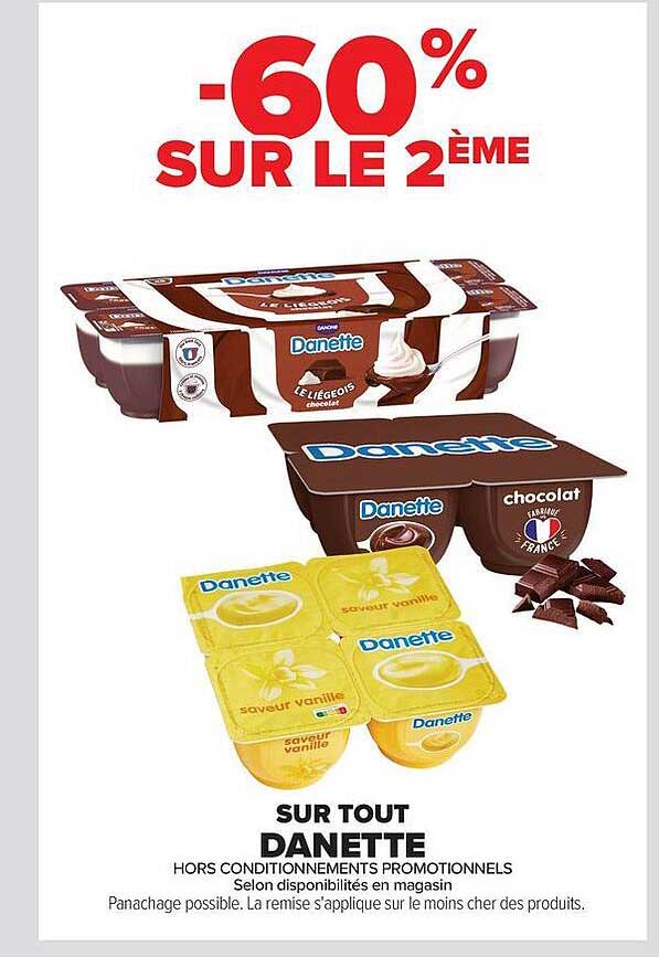 -60% SUR LE 2ÈME