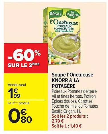 -60% SUR LE 2ÈME