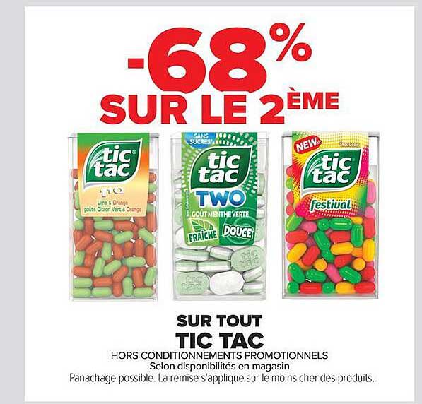 -68% SUR LE 2ÈME